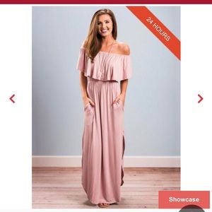 Cute off the shoulder dress